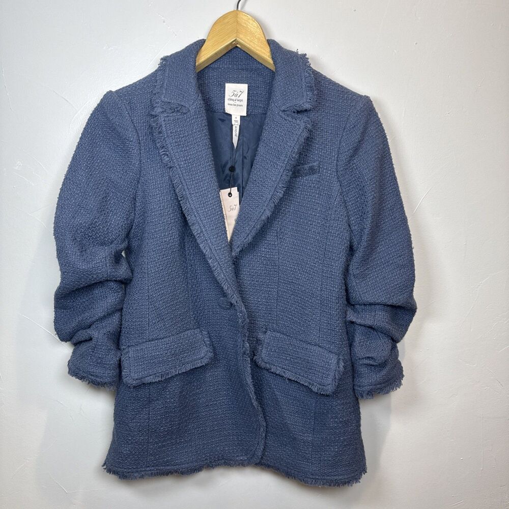 Cinq A Sept Khloe Boucle Blazer Size Small NWT Classic Luxury Preppy